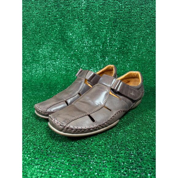 Pikolinos Men’s Brown Leather Casual Comfort Shoes Size US 10.5 \\ 44 EU main image 14